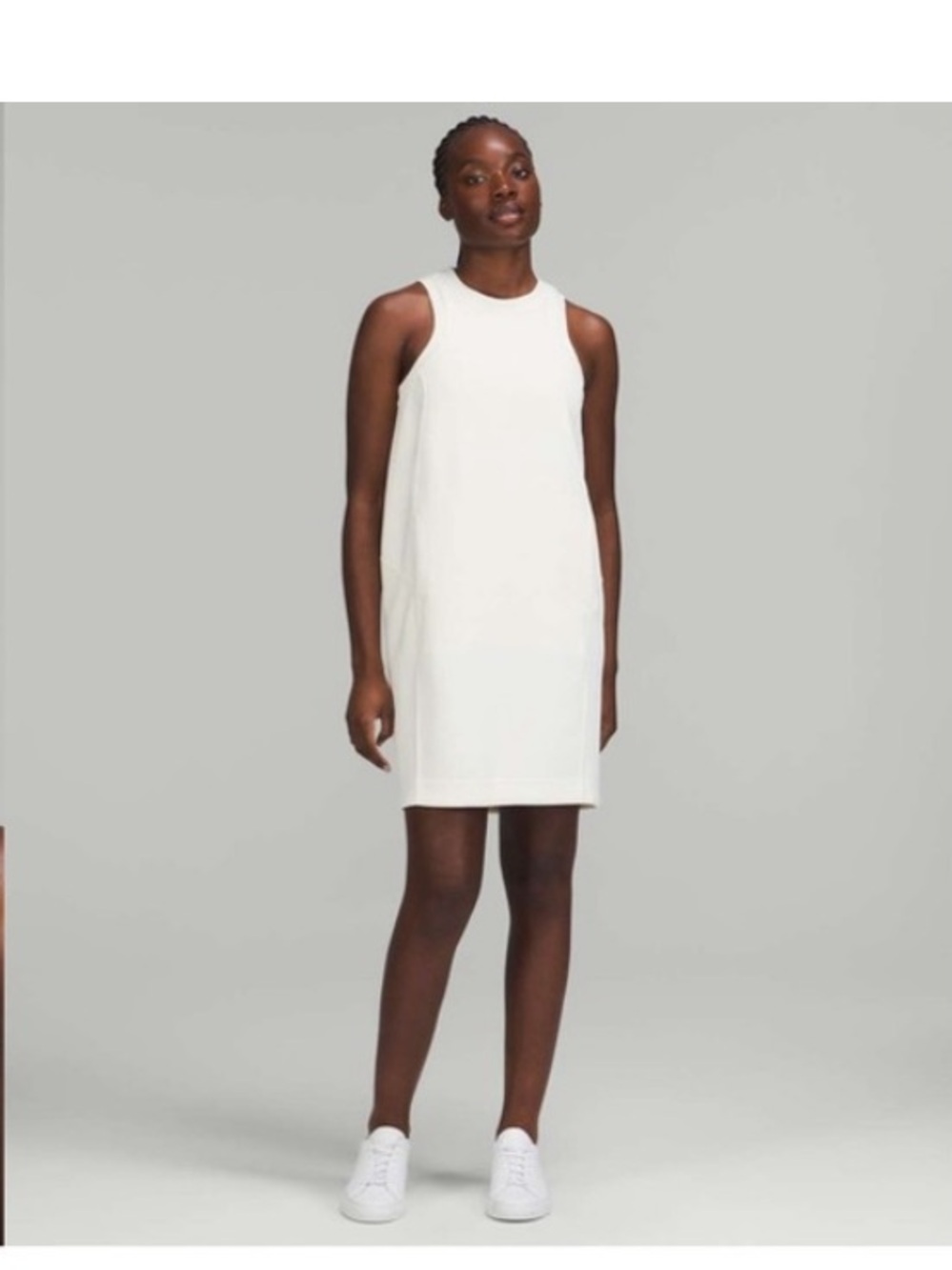 NWOT Lululemon Softstreme Back In Action Dress in Lemon Sorbet
